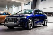 Audi Q8 in Navarra Blue Metallic