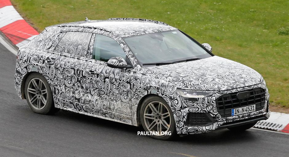 Audi Q8 - Noi poze spion