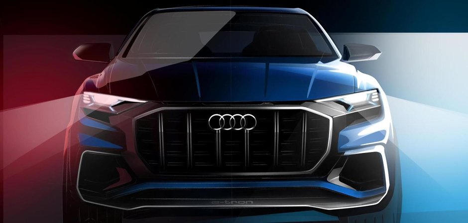 Audi Q8-schite oficiale