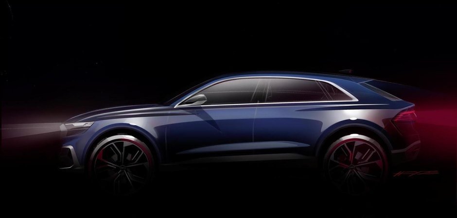 Audi Q8-schite oficiale