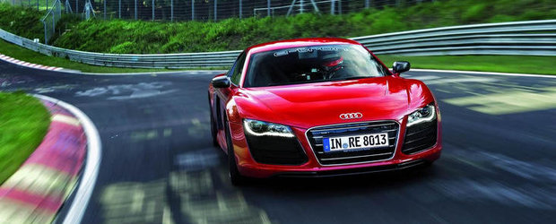 Audi R8 e-tron ia cu asalt Ring-ul, reuseste un timp record. VIDEO AICI!