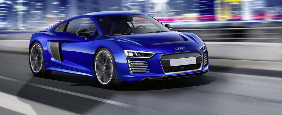 Audi R8 E-Tron Piloted Driving Study anticipeaza supercarul ce se conduce singur Audi R8 E-Tron Piloted Driving Study anticipeaza supercarul ce se conduce singur