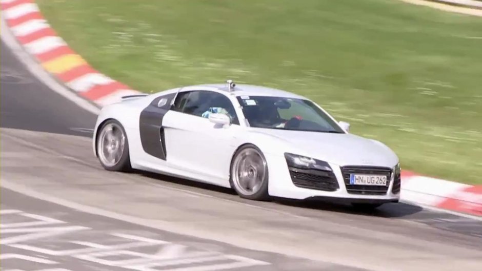 Audi R8 Facelift - Video Spion