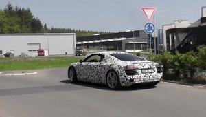 Audi R8 Facelift - Video Spion