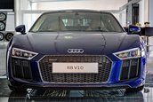 Audi R8 in Santorini Blue