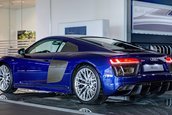 Audi R8 in Santorini Blue