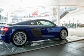 Audi R8 in Santorini Blue