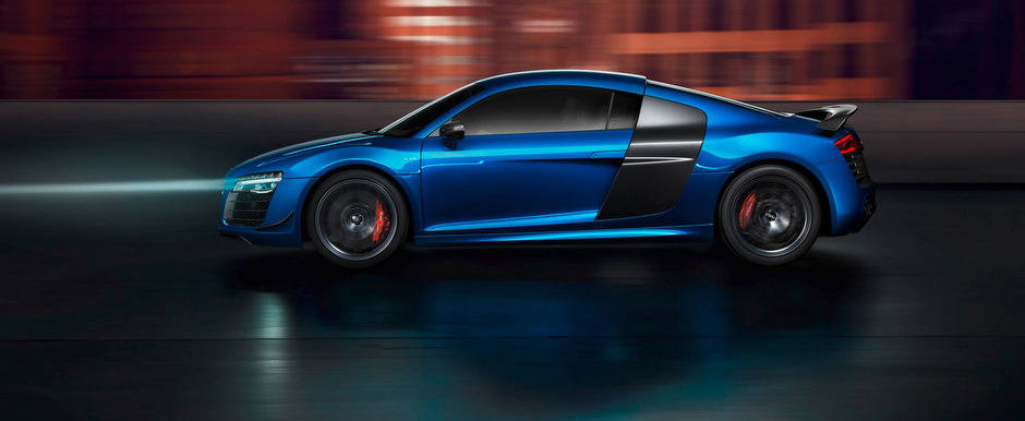 Audi R8 LMX se autoproclama cea mai rapida masina cu faruri laser