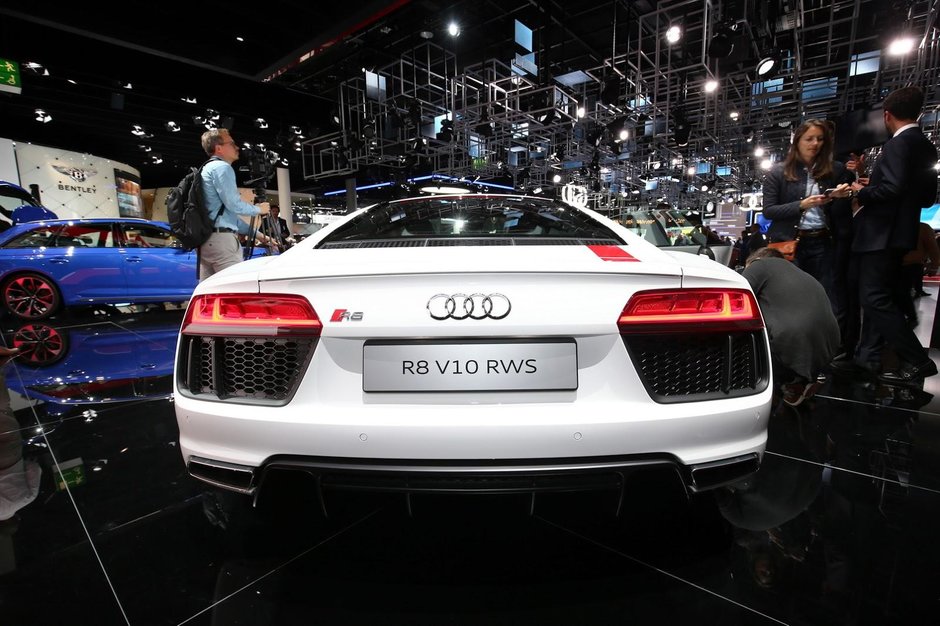 Audi R8 RWS - Poze reale