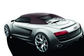 Audi R8 Spyder - Ciocolata de la Frankfurt