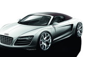 Audi R8 Spyder - Ciocolata de la Frankfurt