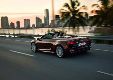 Audi R8 Spyder - Ciocolata de la Frankfurt Audi R8 Spyder - Ciocolata de la Frankfurt