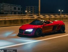 Audi R8 Spyder cu bodykit Liberty Walk