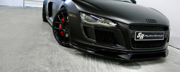 Audi R8 V10 Project Valkyrie - Diabolic de negru... mat