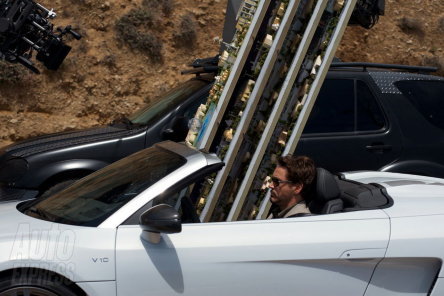 Audi R8 V10 Spider se pregateste de Iron Man 2 si Frankfurt Audi R8 V10 Spider se pregateste de Iron Man 2 si Frankfurt