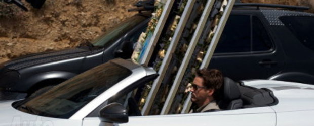 Audi R8 V10 Spider se pregateste de Iron Man 2 si Frankfurt