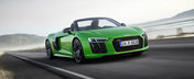 Audi lanseaza cea mai puternica decapotabila din istoria marcii: R8 Spyder V10 Plus