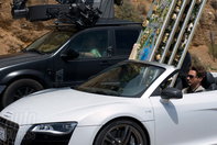 Audi R8 V10 Spyder se pregateste de Iron Man 2 si Frankfurt