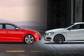 Audi RS3 Sportback vs Mercedes A45 AMG