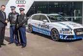 Audi RS4 Avant de politie