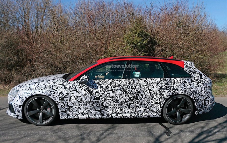 Audi RS4 Avant- Poze spion