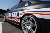 Audi RS4 de 500 cp, cea mai puternica masina din dotarea Politiei Romane