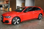 Audi RS4 in Misano Red