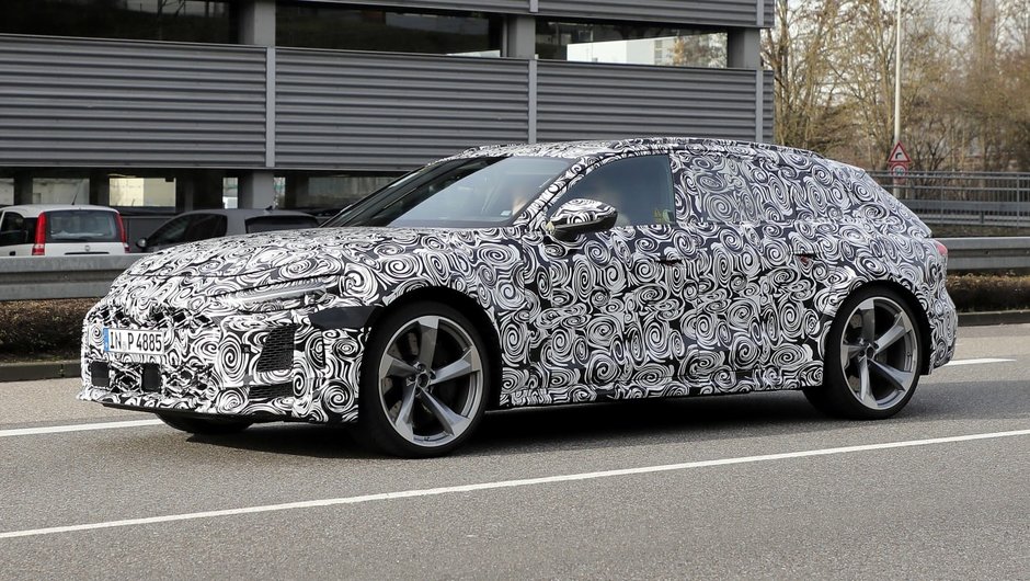 Audi RS5 Avant - Poze spion