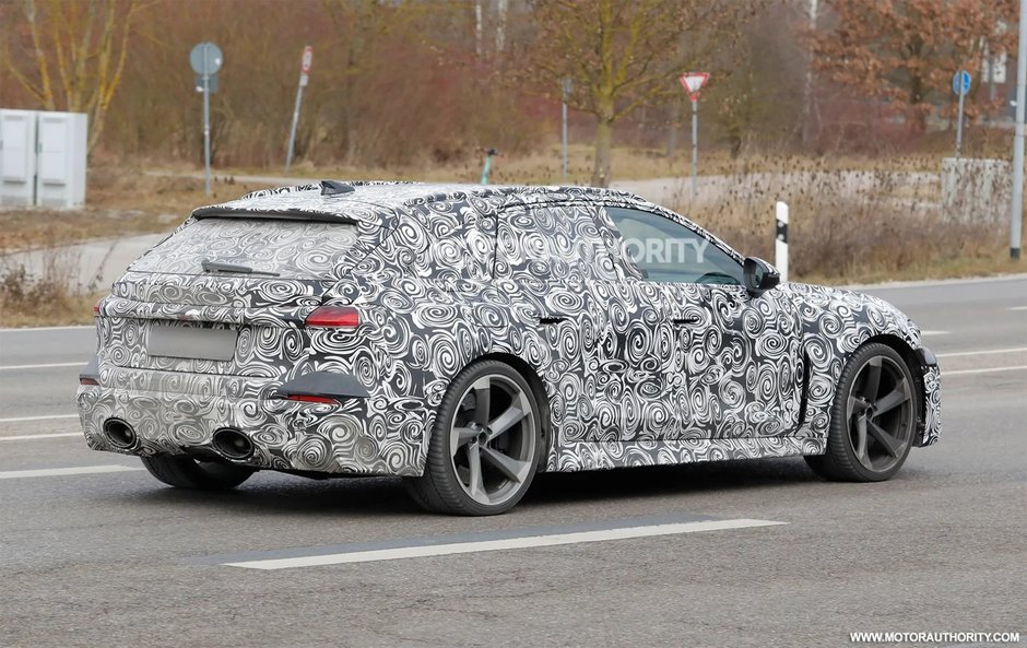 Audi RS5 Avant - Poze spion
