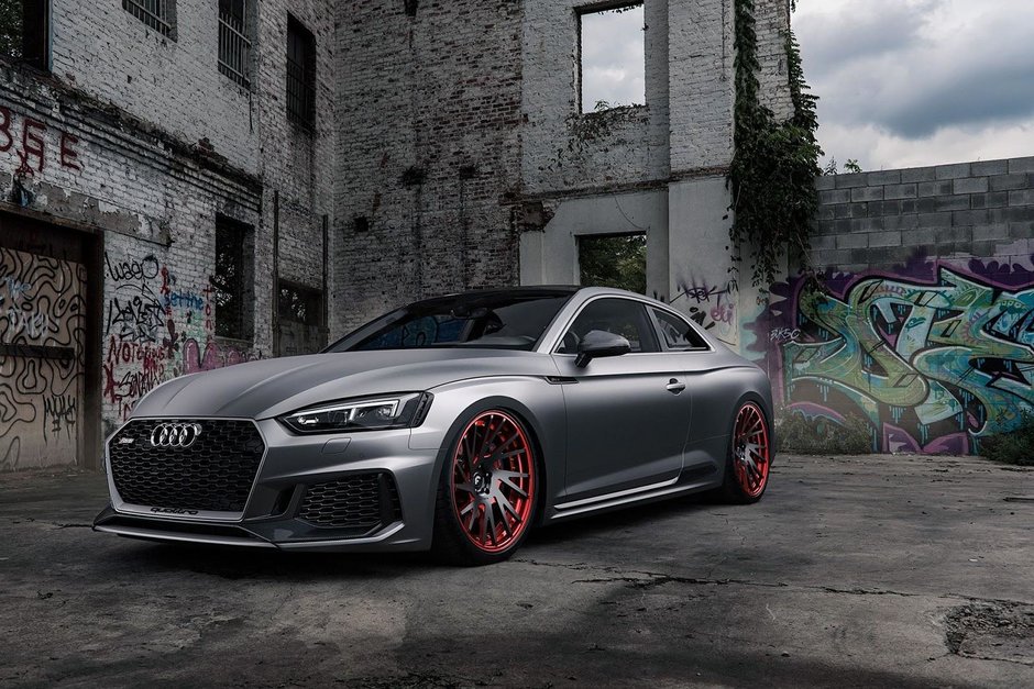 Audi RS5 cu jante Forgiato