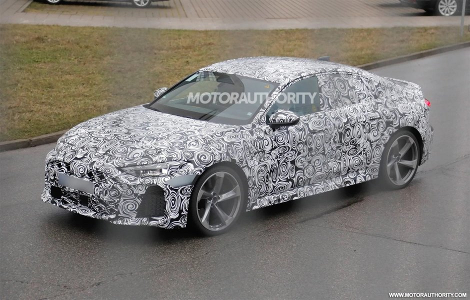 Audi RS5 Sedan - Noi poze spion