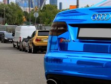 Audi RS6 albastru cromat