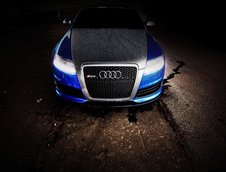Audi RS6 albastru cromat