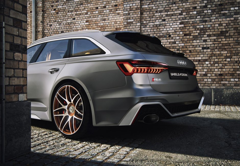 Audi RS6 Avant de la Wheelsandmore