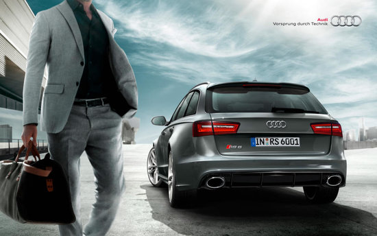 Audi RS6 Avant in 13 imagini memorabile