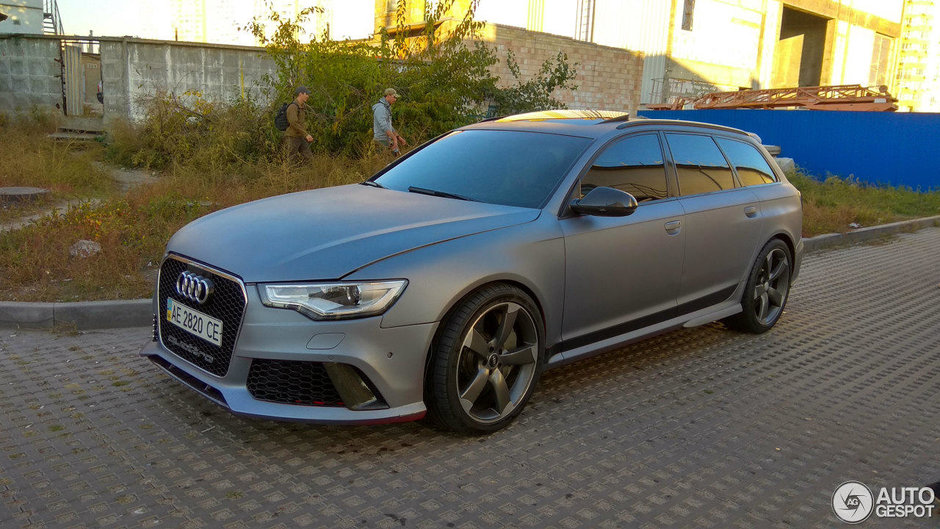 Audi RS6 C6 transformat in C7