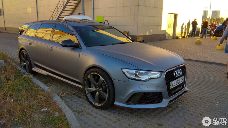 Audi RS6 C6 transformat in C7