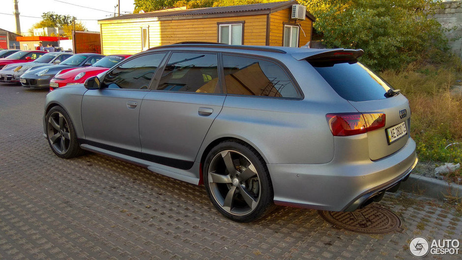 Audi RS6 C6 transformat in C7