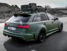 Audi RS6 in Army Green