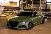 Audi RS6 in Army Green