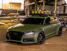 Audi RS6 in Army Green