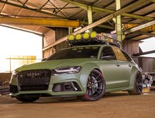 Audi RS6 in Army Green