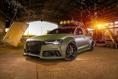 Audi RS6 in Army Green