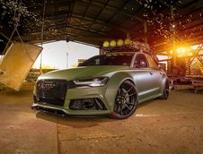 Audi RS6 in Army Green