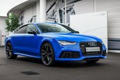 Audi RS7 cu interior albastru