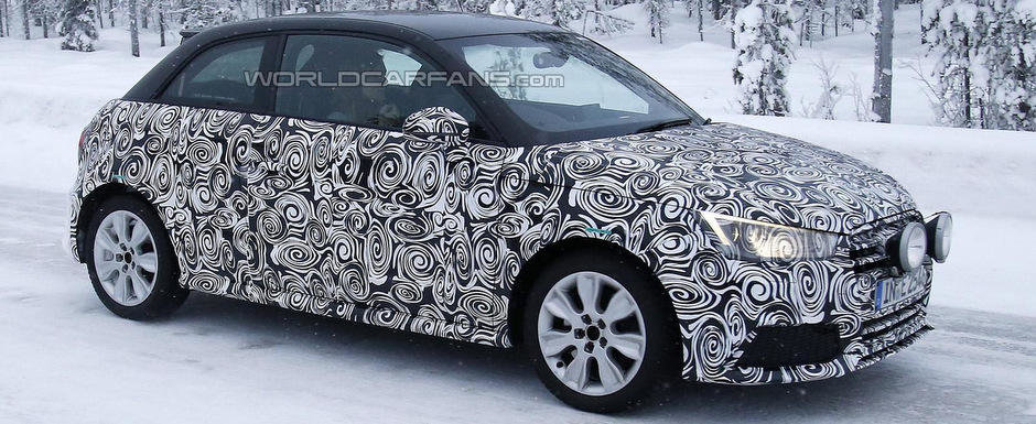 Audi S1, surprins in noi fotografii spion Audi S1, surprins in noi fotografii spion
