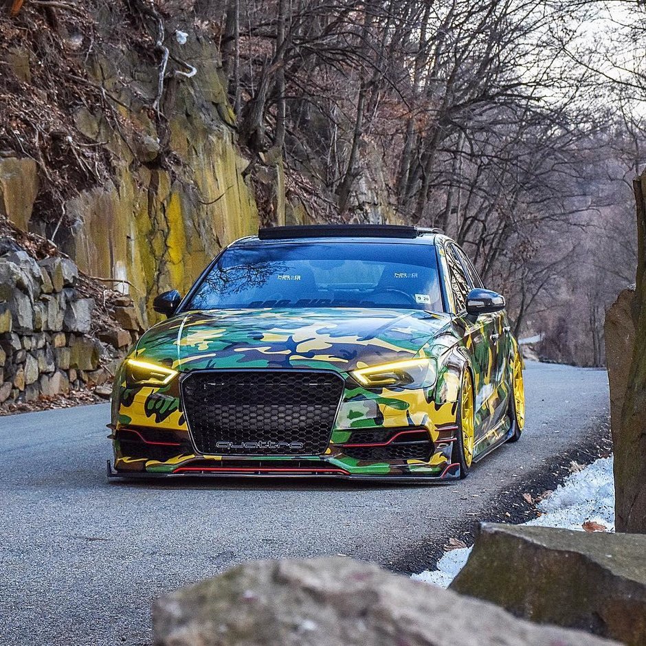 Audi S3 Camo