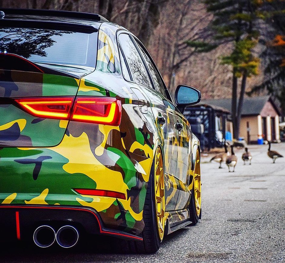 Audi S3 Camo