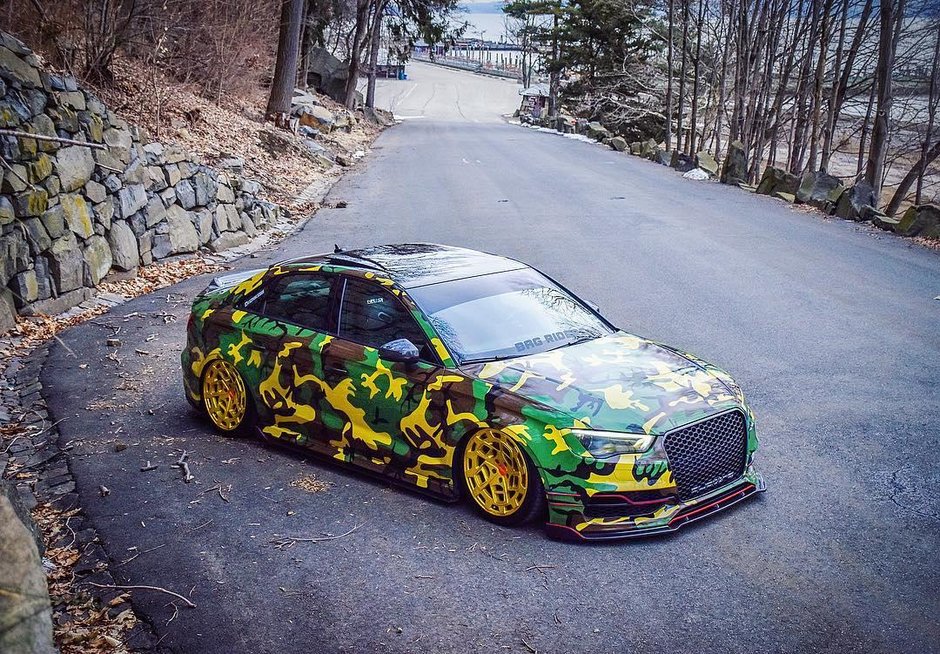 Audi S3 Camo