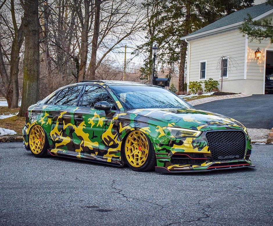 Audi S3 Camo